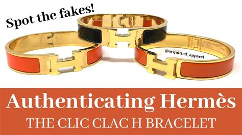 how to spot a fake hermes h bracelet|faux hermes enamel bracelets.